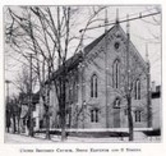 The Olde North Chapel as a United Brethren Church in 1906.  Richmond, Indiana.  It hasn't changed much at all since then.
